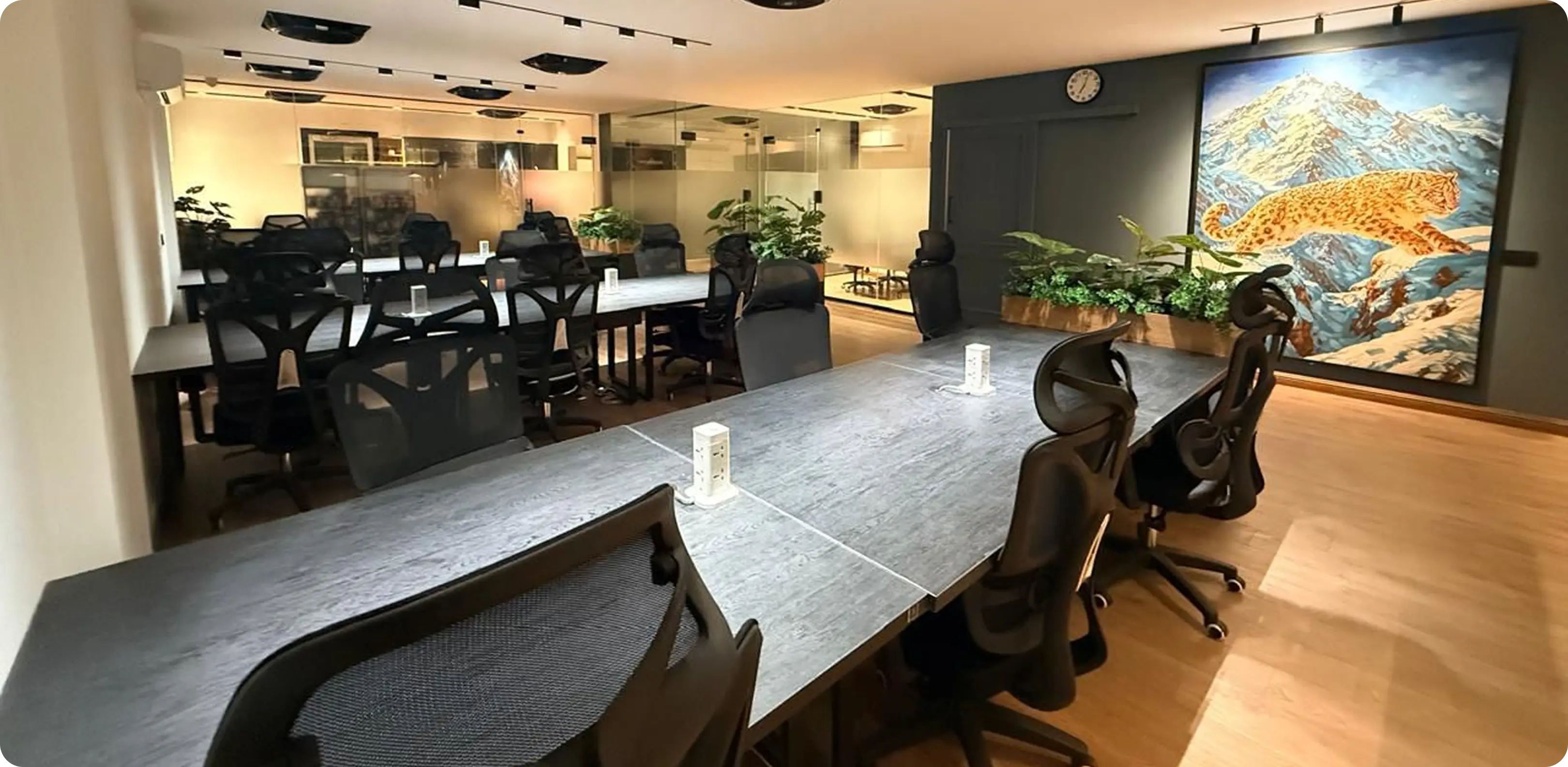 Main workspace view